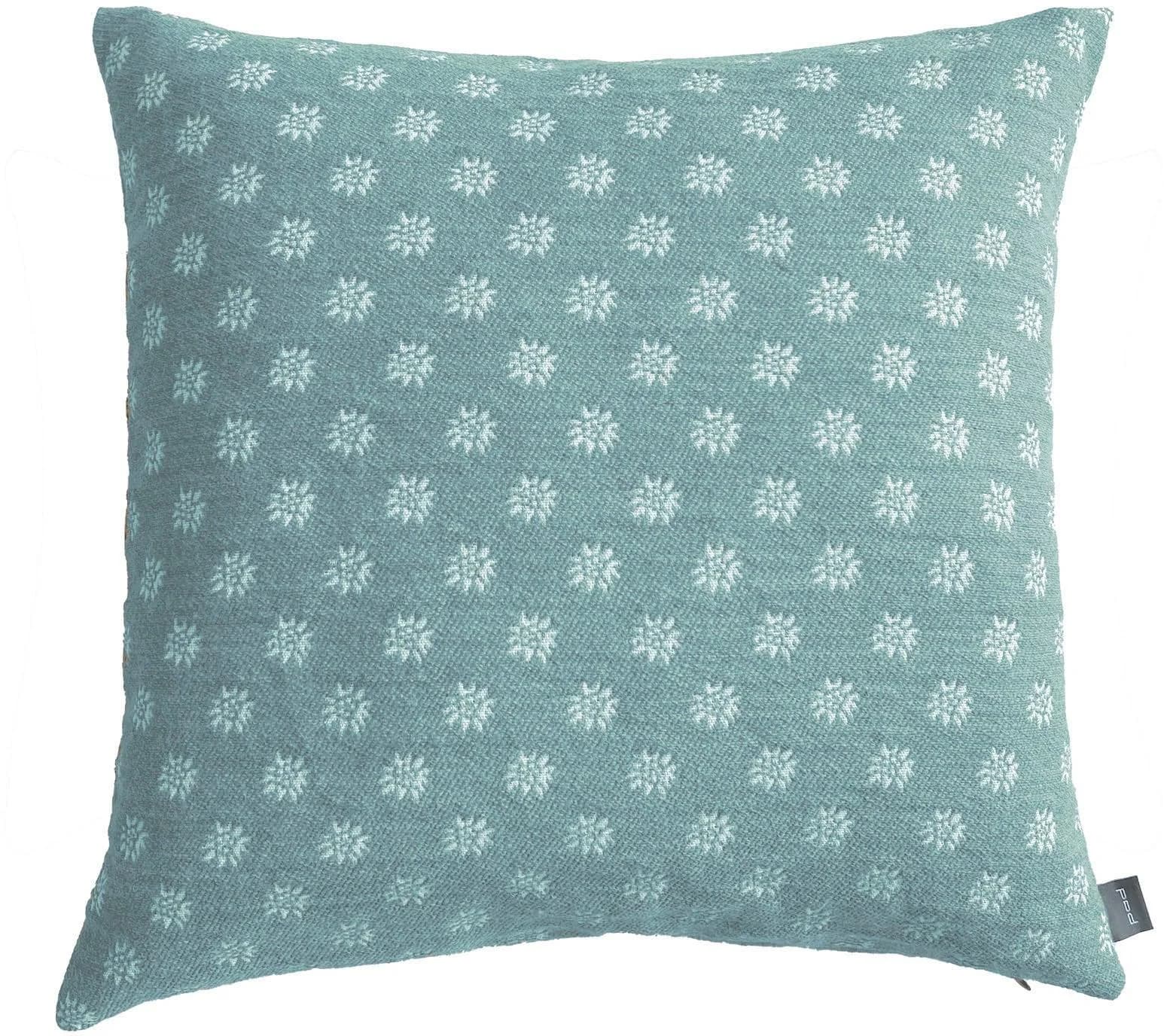 PAD Dekokissen EDEL Mint Grün Edelweiß 45x45cm Kissenbezug