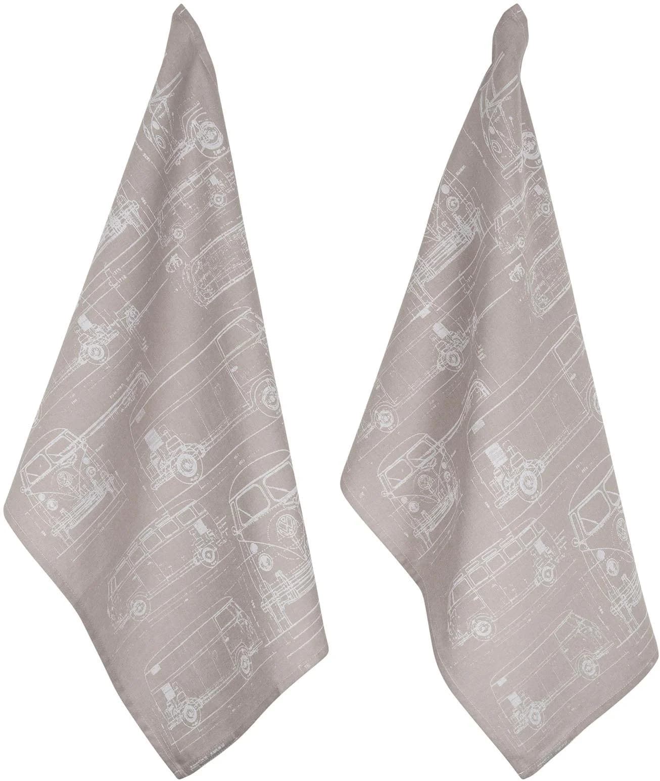 Geschirrtuch PAD CULTURE Beige 100% Baumwolle 50x70 cm