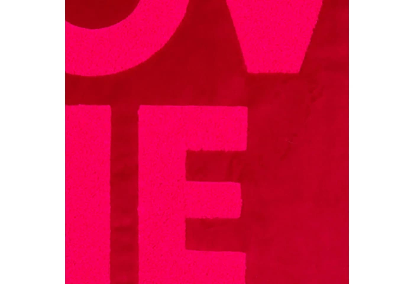 PAD Dekokissen Letters Pink Rot Schriftzug Kissenhülle