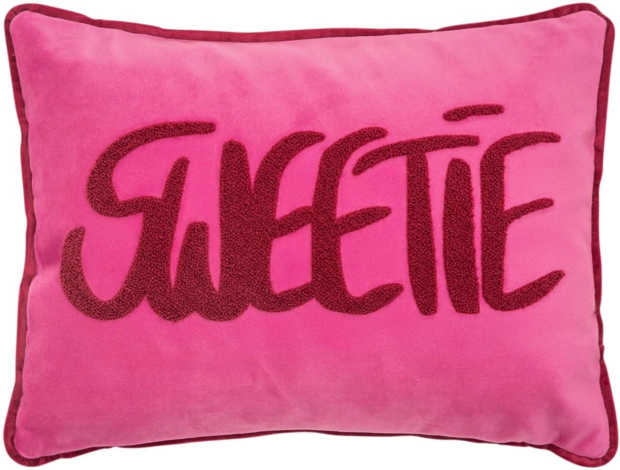 PAD Kissenhülle Letters Sweetie Pink 30x40cm - Bild 2