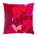 PAD Kissenhülle Hearts Embroidery Hot Pink Herzen 45x45cm Bild 3