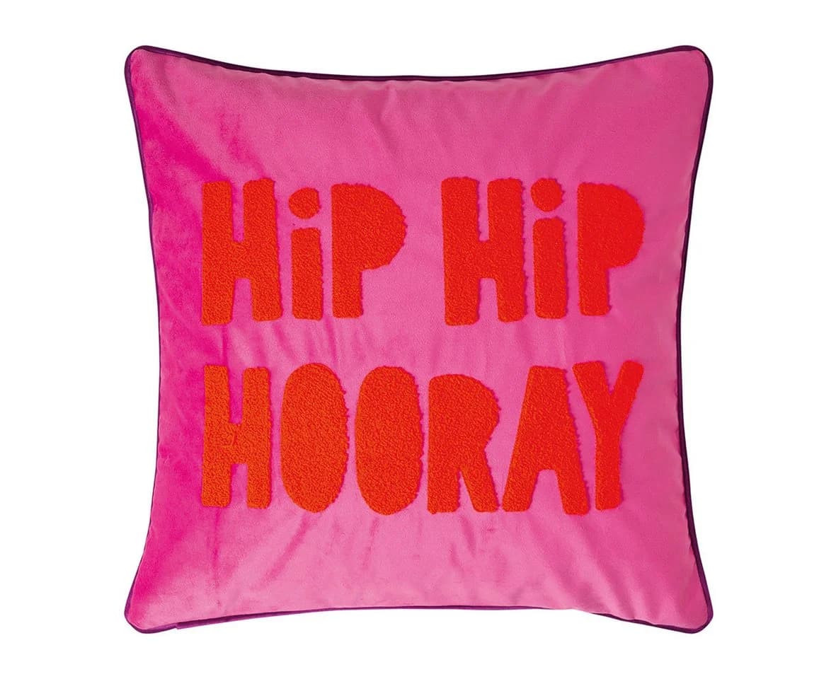 PAD Kissenhülle LETTERS Hot Pink Schriftzug 45x45 cm - Bild 2