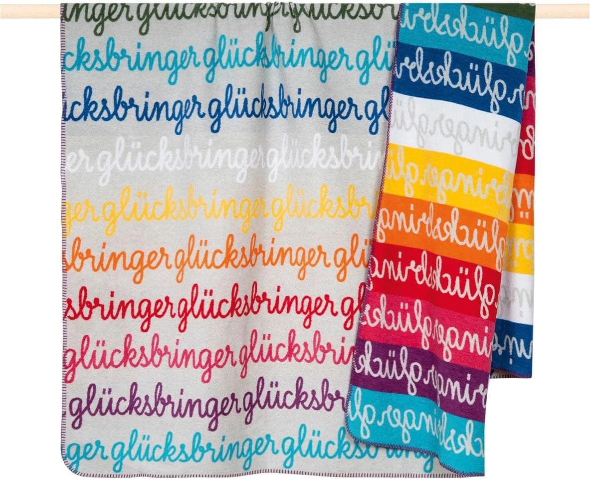 Wohndecke PAD Glücksbringer Multi 150x200 cm