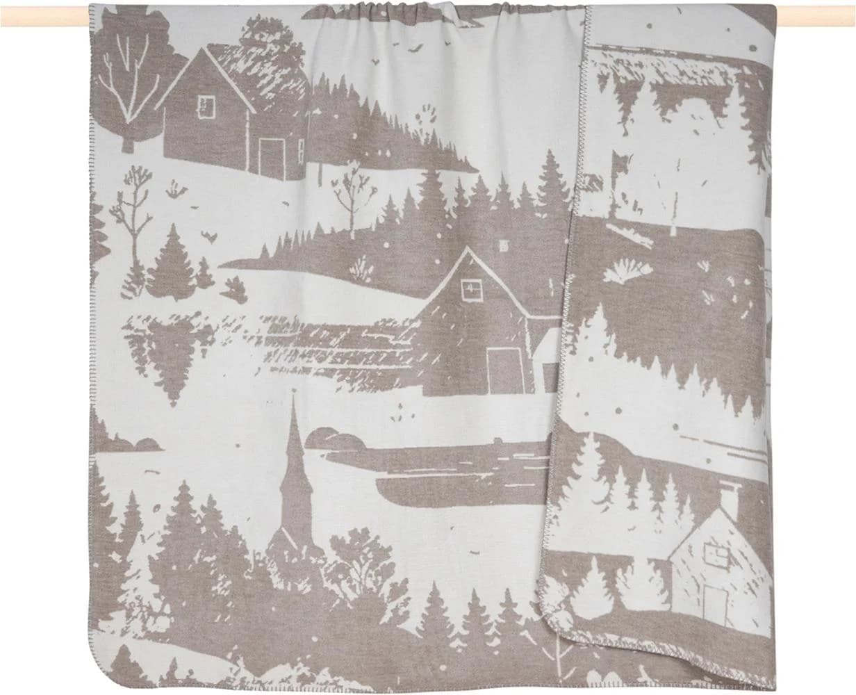PAD Wohndecke WINTERLAND Beige Baumwolle Polyacryl