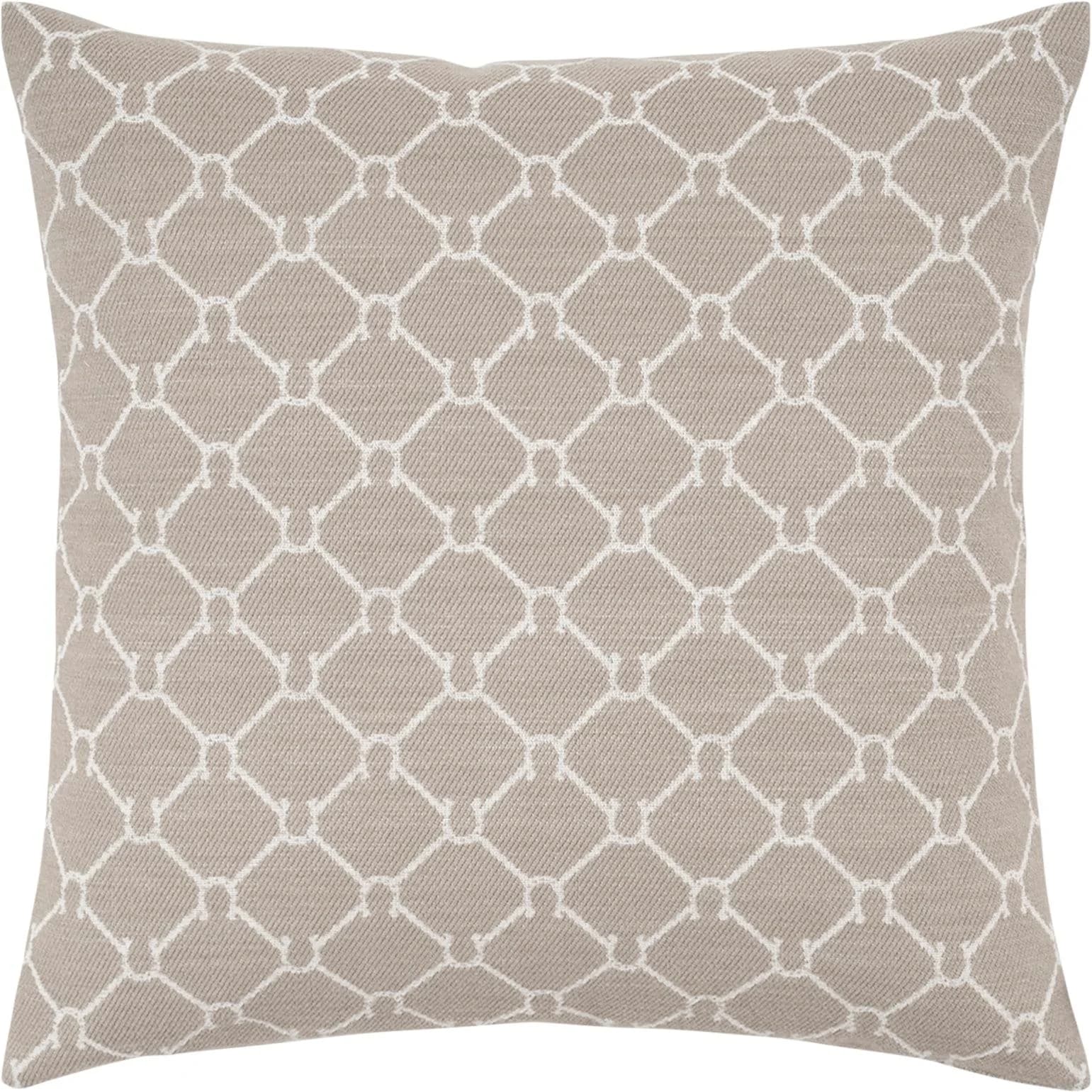 PAD Dekokissen LUCKY Karo-Design Beige-Cream 45x45 cm