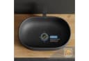 Planetmöbel Aufsatzwaschbecken Oval 60 cm Schwarz Matt Keramik Bild 5
