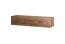 Planetmöbel Garderobenschrank 140 cm Gold Eiche mit Soft-Close Bild 1