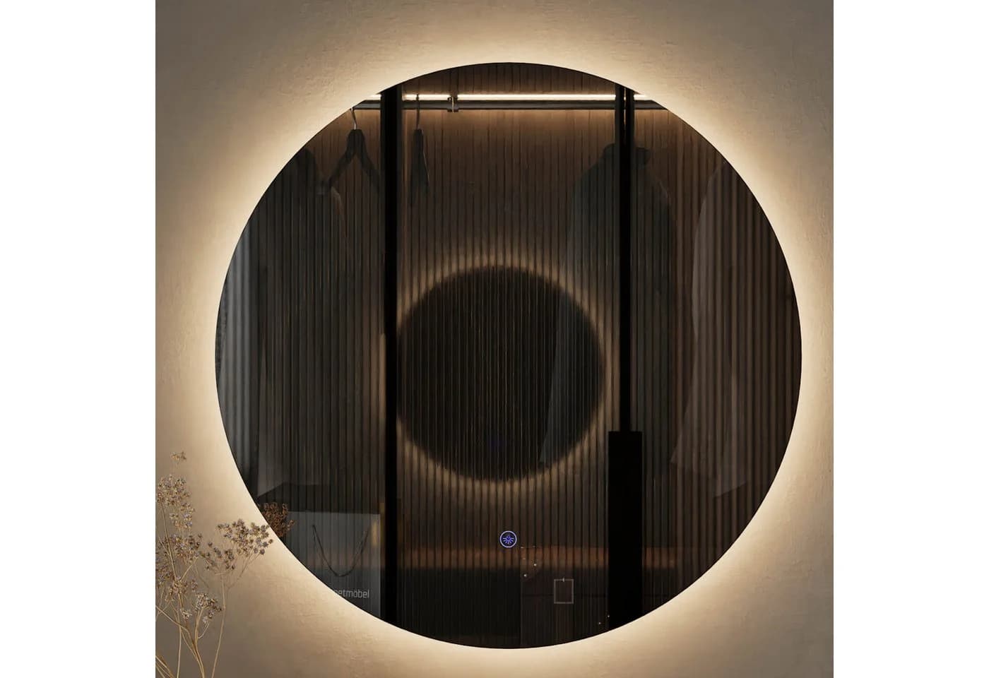 Planetmöbel Dekospiegel NOVA Rahmenlos LED Touch - Bild 2