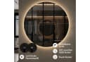 Planetmöbel Dekospiegel NOVA Rahmenlos LED Touch Bild 4