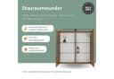 Planetmöbel Spiegelschrank ARIA Gold Eiche mit LED & Steckdose Bild 4