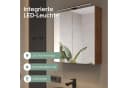 Planetmöbel Spiegelschrank ARIA Gold Eiche mit LED & Steckdose Bild 5