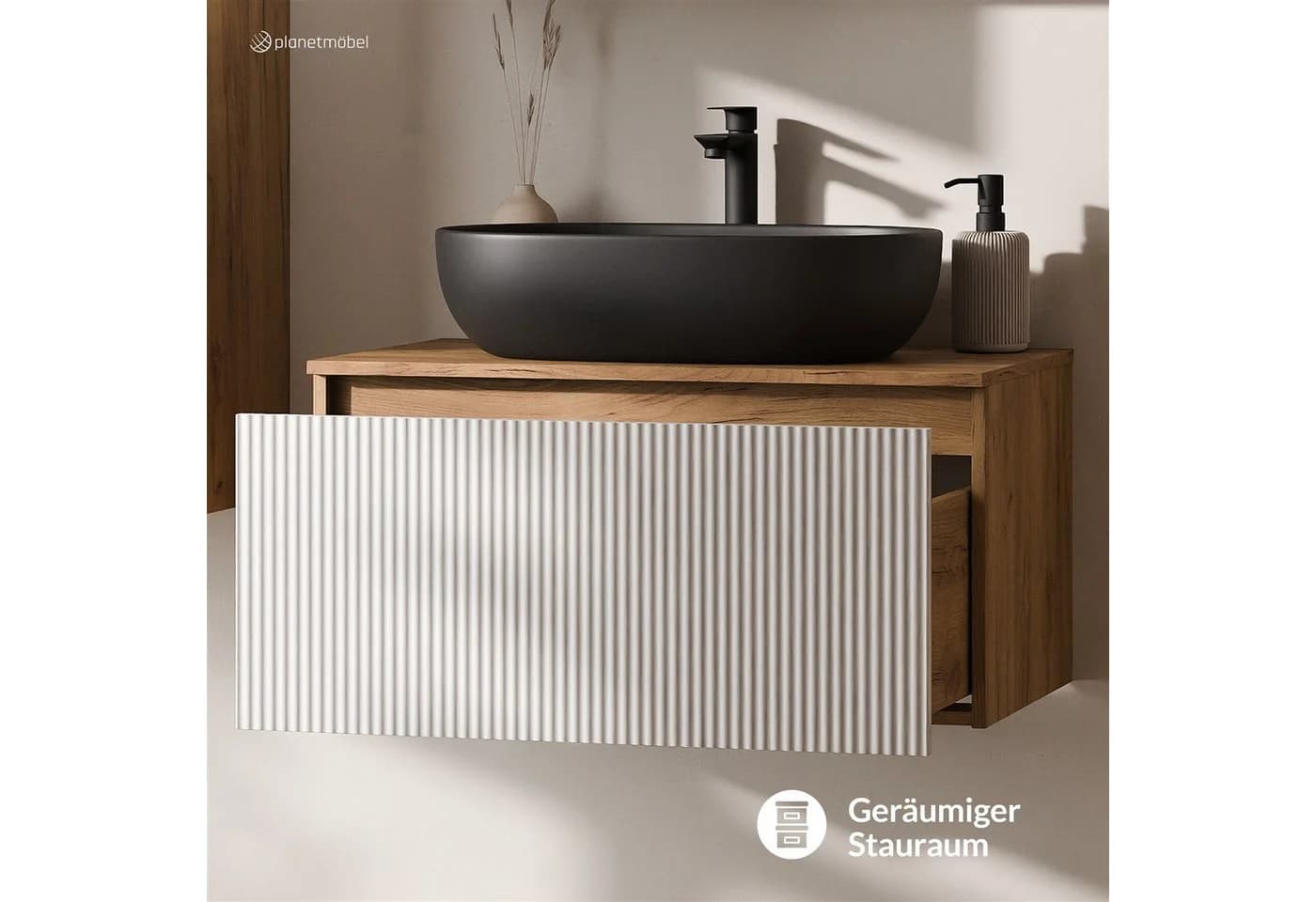 Planetmöbel Waschtisch-Set Arisa 2-teilig mit Soft-Close - Bild 3