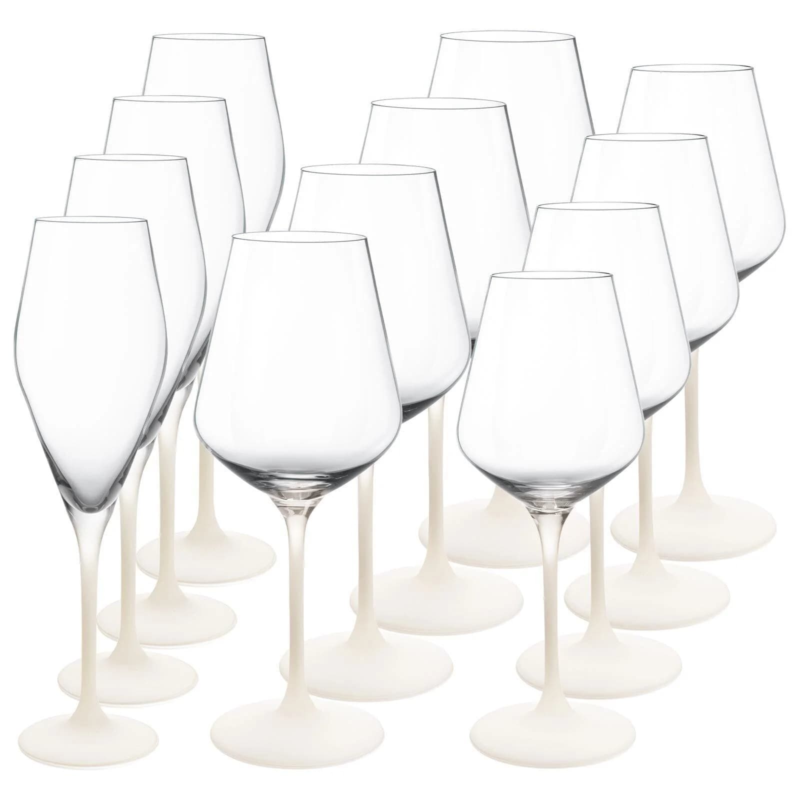 Villeroy & Boch Wein- und Sektgläser Set 12-tlg. Manufacture Rock Blanc