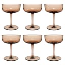 like. by Villeroy & Boch Sektschalen 6-tlg. Glas braun Clay Bild 1