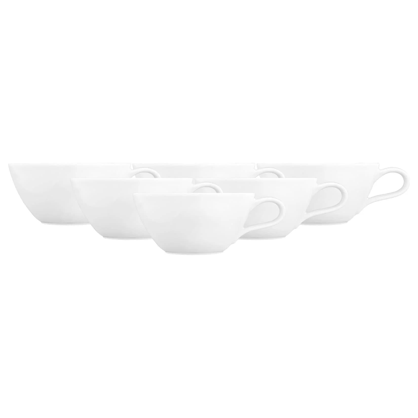 Seltmann Weiden Teetassen Nori Home 280 ml 6er Set Weiß