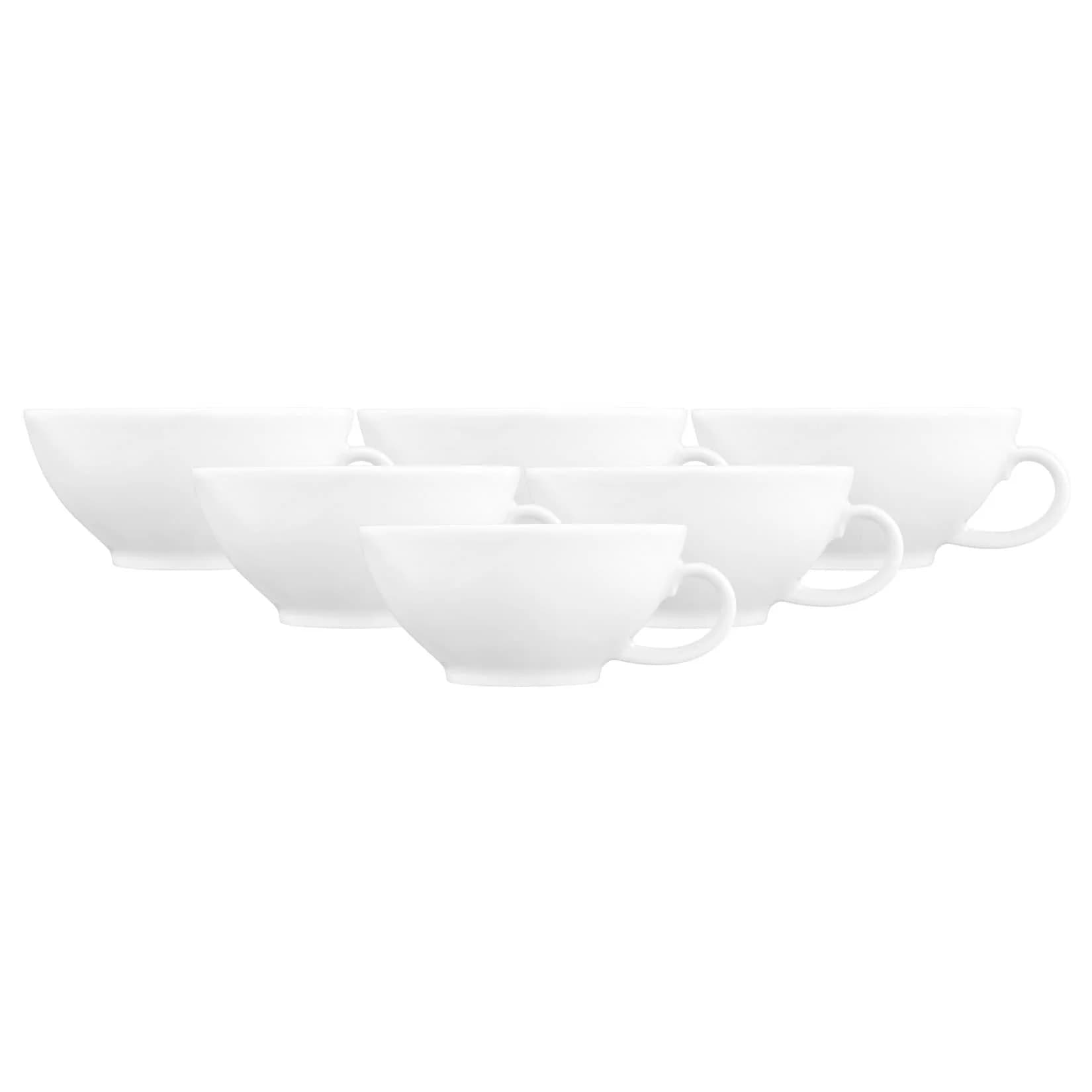 Seltmann Weiden Teetassen Nori Home 140 ml 6er Set Weiß