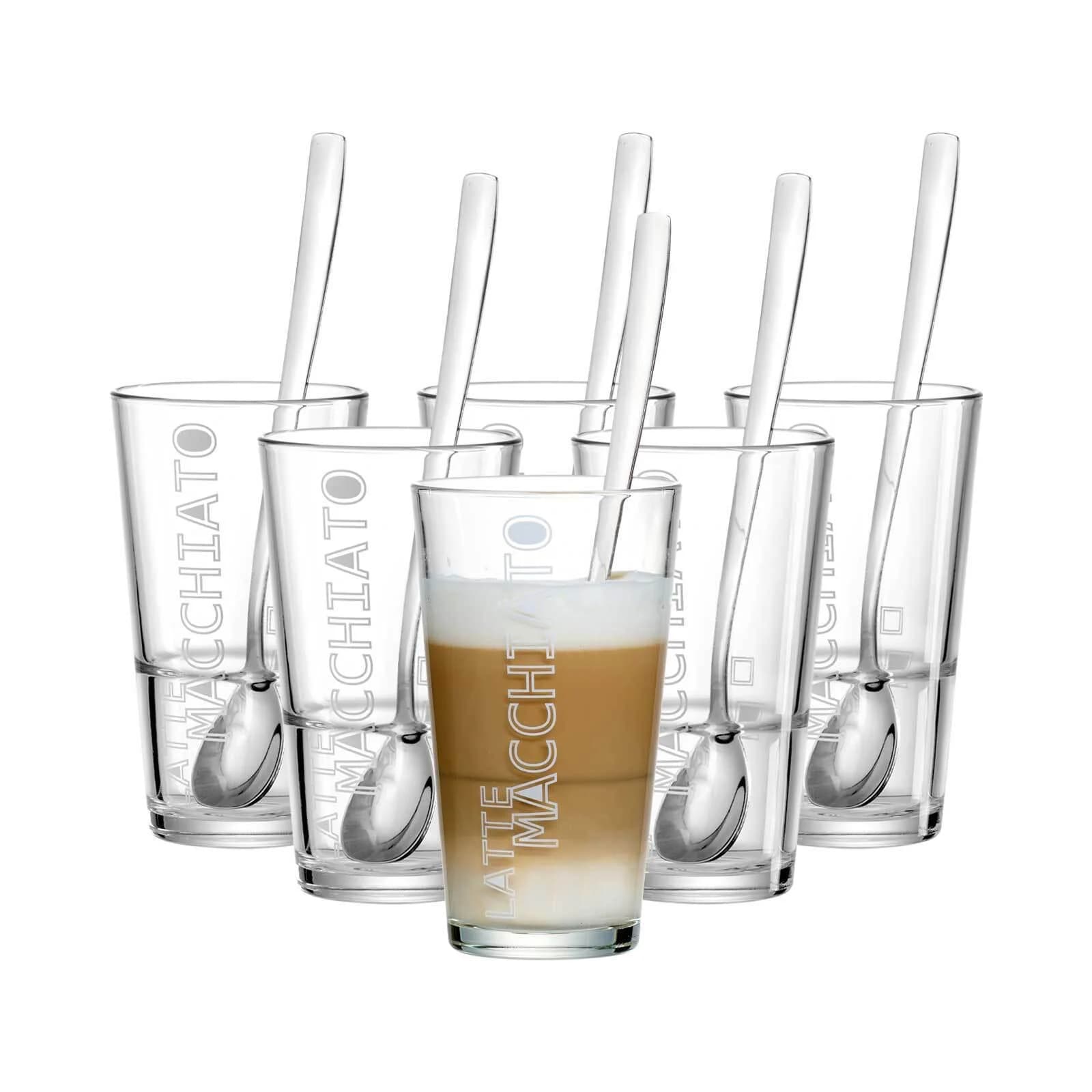 Ritzenhoff & Breker Latte Macchiato Set Lena 350 ml 6er Glas transparent - Bild 2