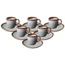 like. by Villeroy & Boch Lave Kaffeetassen-Set 12-tlg. Beige Steingut Bild 2
