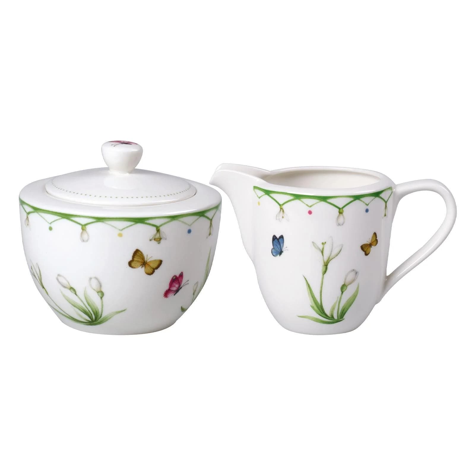 Villeroy & Boch Milch- und Zuckerset Colourful Spring bunt