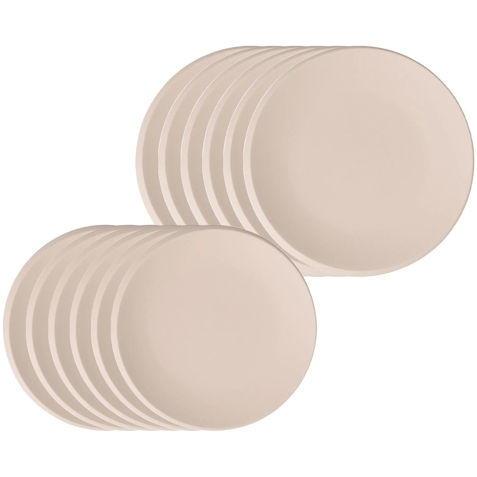 Villeroy & Boch NewMoon Tafelservice 12-teilig Beige Porzellan