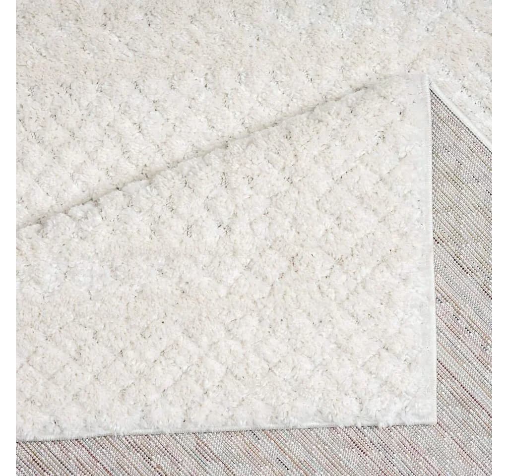 CARPET CITY Hochflor-Teppich FOCUS627 Creme Hoch-Tief-Effekt - Bild 5