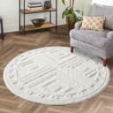 Carpet City Hochflor-Teppich FOCUS777 Beige Rund 200cm Bild 5