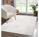 CARPET CITY Designteppich FOCUS765 Creme Hoch-Tief-Effekt Bild 2