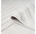 Carpet City Hochflor-Teppich FOCUS749 Beige Hoch-Tief-Muster Bild 4