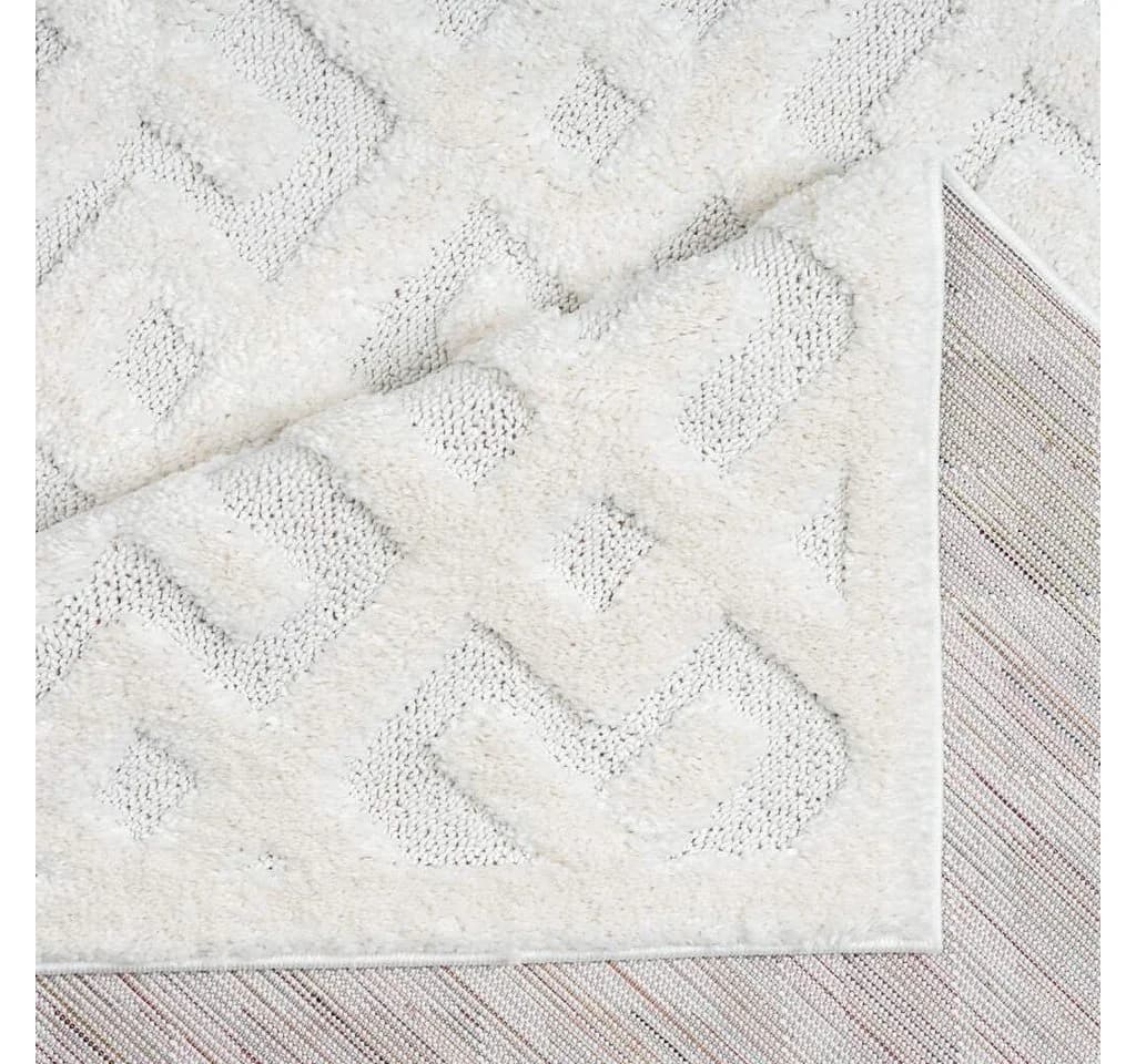 CARPET CITY Hochflor-Teppich FOCUS737 Creme Boho Hochtief-Muster - Bild 5