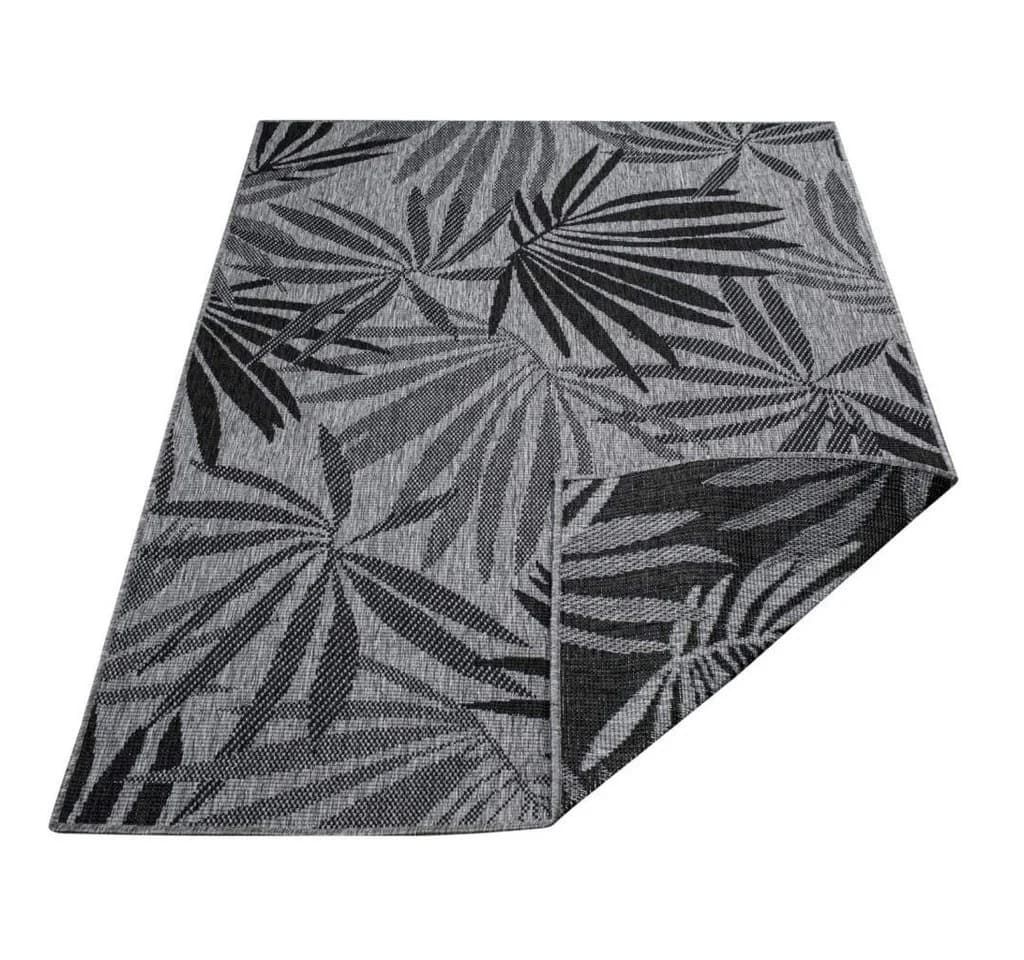 CARPET CITY Outdoorteppich DUO RUG 5771 Anthrazit Wendeteppich - Bild 3