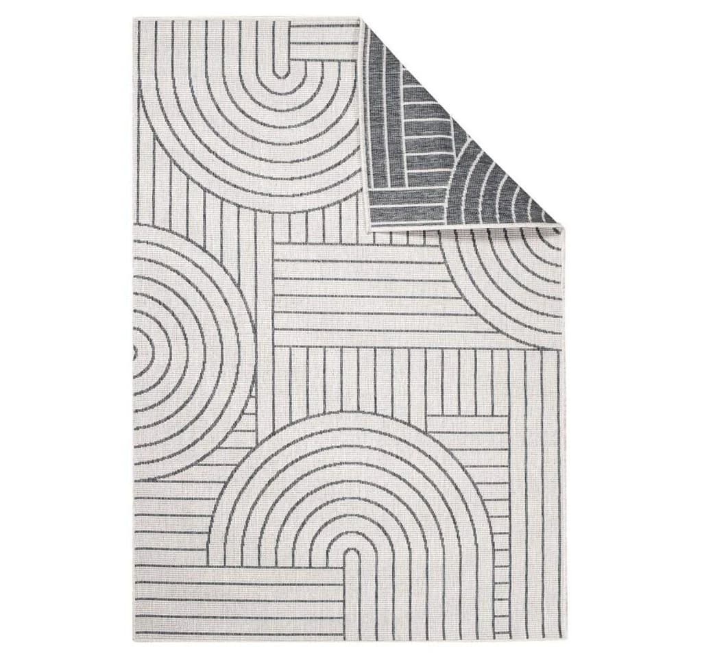 CARPET CITY Outdoorteppich DUO RUG 5842 Grau Wendeteppich - Bild 3