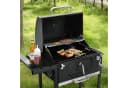 Royal Gourmet Holzkohlegrill mit Thermometer und klappbaren Seitentischen Bild 3