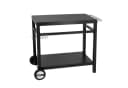 Royal Gourmet Grillwagen Schwarz Stahl Mobile Arbeitsplatte Bild 2