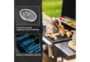 Royal Gourmet Gasgrill 3 Brenner 9 kW Schwarz Silber Bild 5