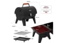 Royal Gourmet Tragbarer Holzkohlegrill Klappgrill Schwarz Bild 1