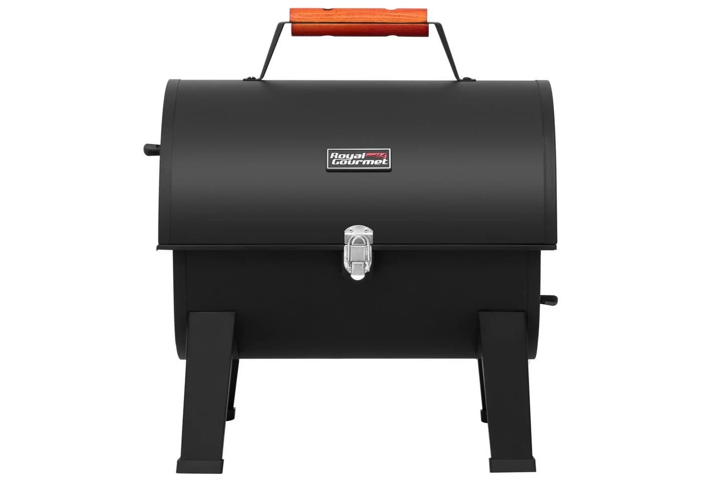 Royal Gourmet Tragbarer Holzkohlegrill Klappgrill Schwarz - Bild 2