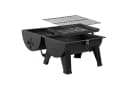 Royal Gourmet Tragbarer Holzkohlegrill Klappgrill Schwarz Bild 3