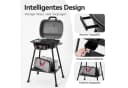 Royal Gourmet Gasgrill 2-in-1 Edelstahl 5 kW Grau/Schwarz Bild 3