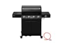 Royal Gourmet Gasgrill 4+1 Brenner 15,5 kW Outdoor Grillwagen mit Sichtfenster Bild 2