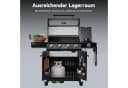 Royal Gourmet Gasgrill 4+1 Brenner 15,5 kW Outdoor Grillwagen mit Sichtfenster Bild 4