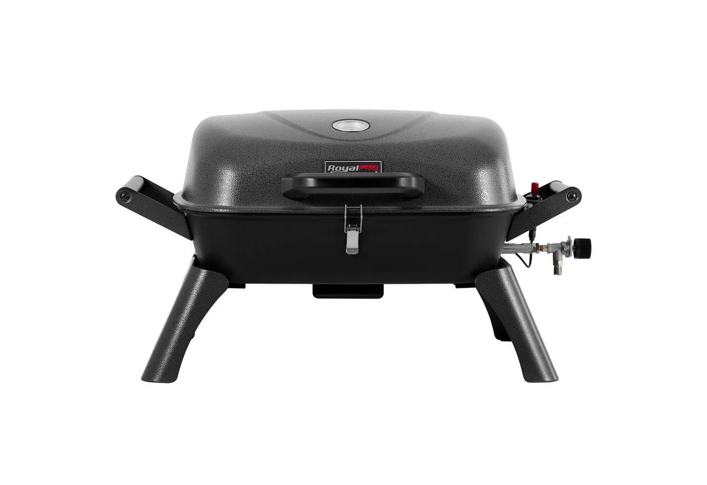 Royal Gourmet Tragbarer Gasgrill Schwarz 3,5 kW mit Piezozündung - Bild 2