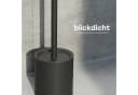 SAVEGA WC-Reinigungsbürste Silikon Edelstahl 2-tlg Schwarz Bild 4