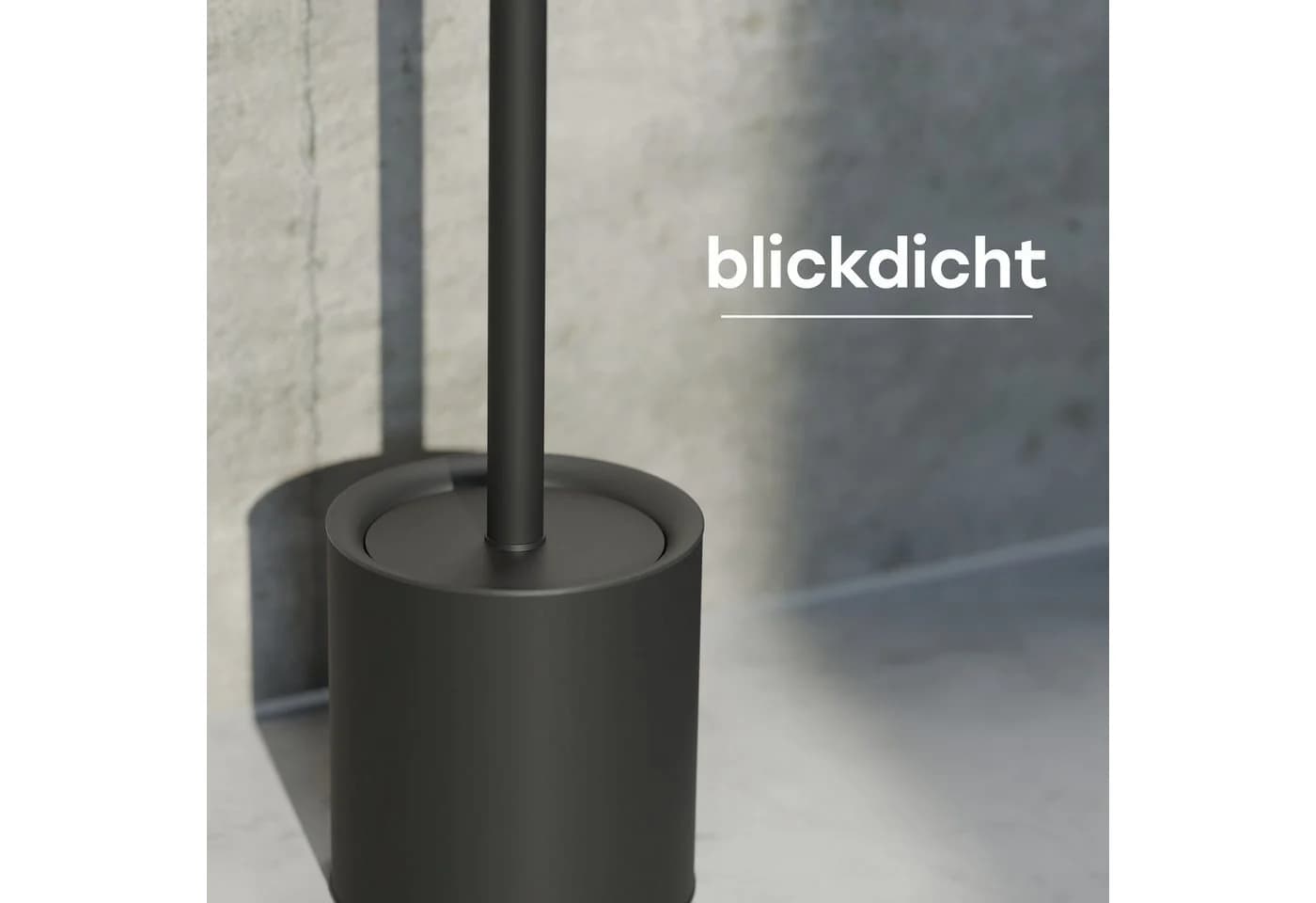 SAVEGA WC-Reinigungsbürste Silikon Edelstahl 2-tlg Schwarz - Bild 4