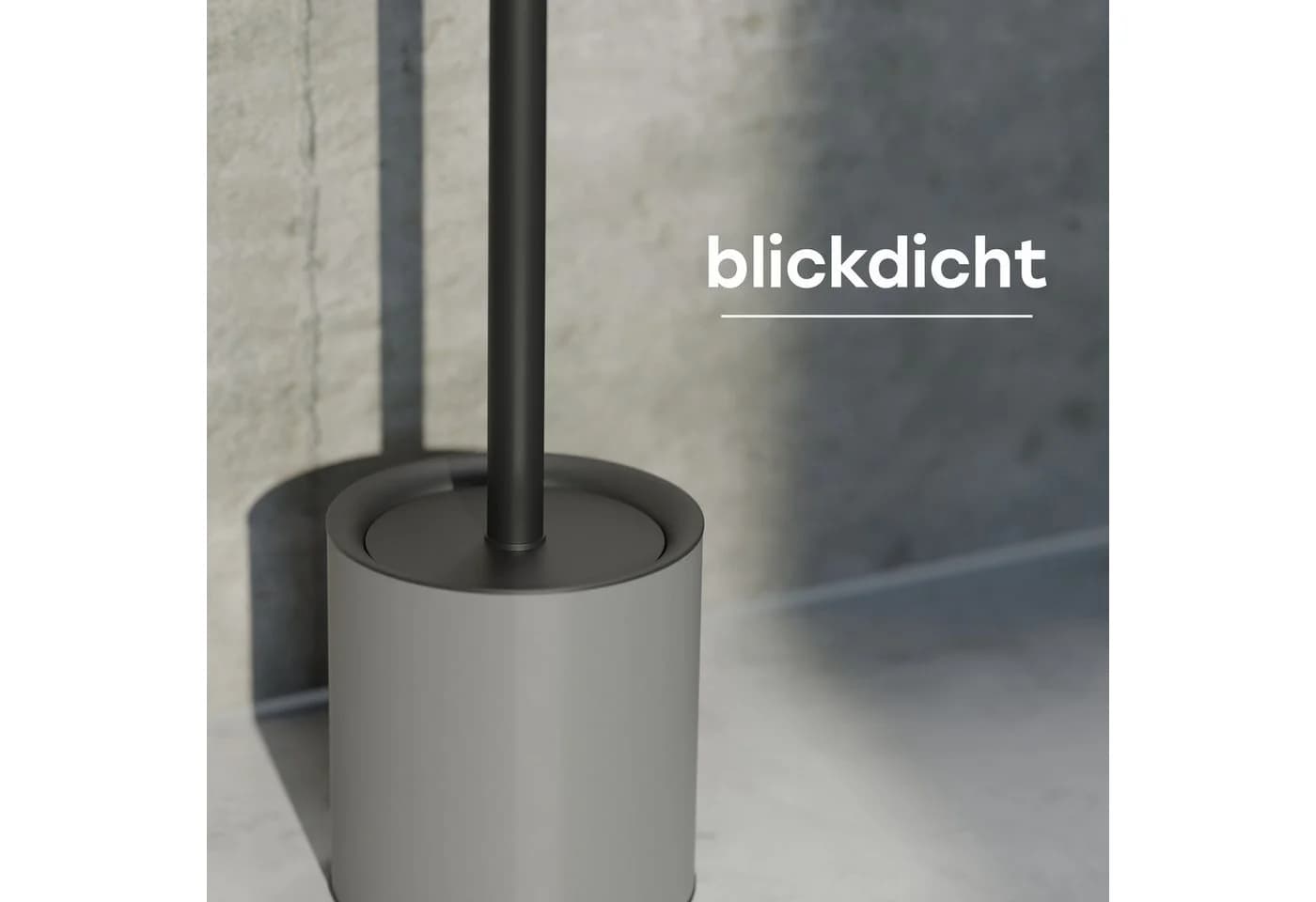 SAVEGA WC-Reinigungsbürste Silikon Edelstahl grau 2-tlg. - Bild 4