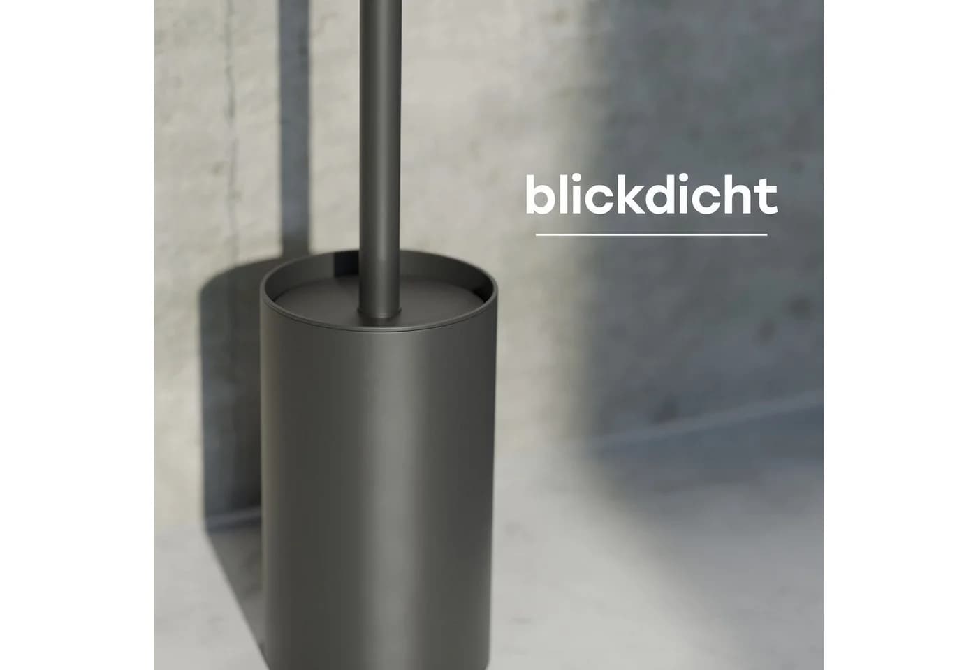SAVEGA WC-Reinigungsbürste Silikon Edelstahl Schwarz - Bild 5