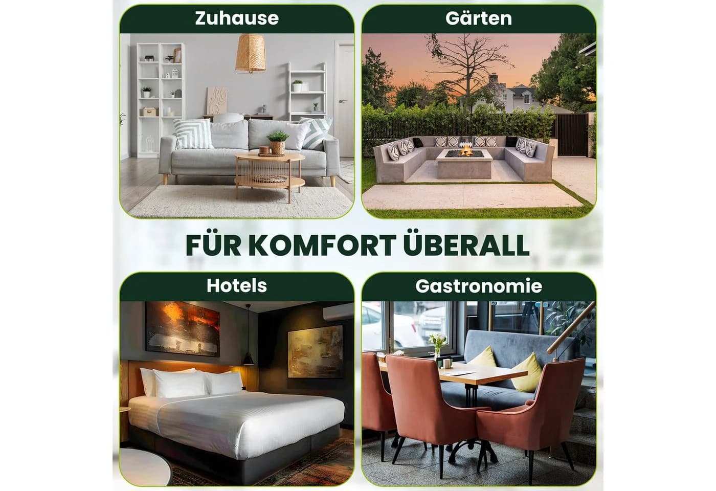 Waidmeister Kissenfüllung 2er Set - Formstabil Polyester Füllung - Bild 5