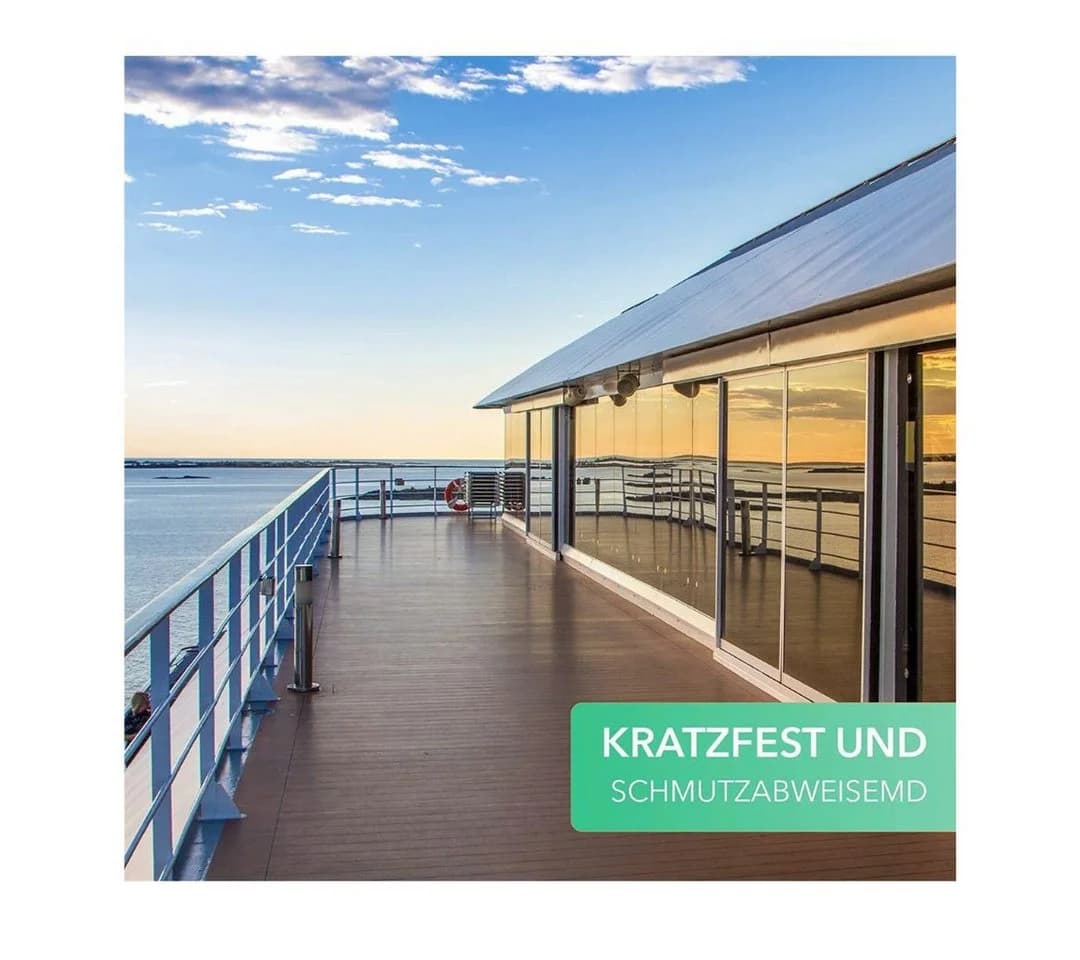Waidmeister Sonnenschutz-Fensterfolie Silber 99% UV-Schutz - Bild 4