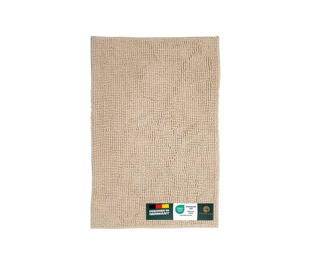 Waidmeister Badematte Wellnes Chenille Beige Rutschfest Saugstark - Bild 5