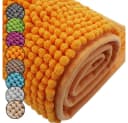 Waidmeister Badematte Chenille Orange Rutschfest & Waschbar Bild 4