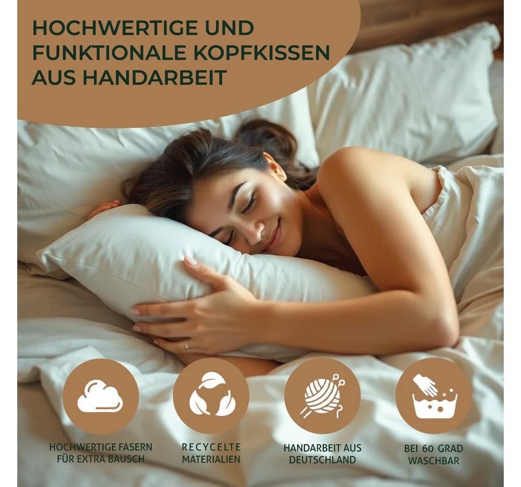 Waidmeister Topcool Kopfkissen 2-in-1 Sommer & Winterseite - Bild 5